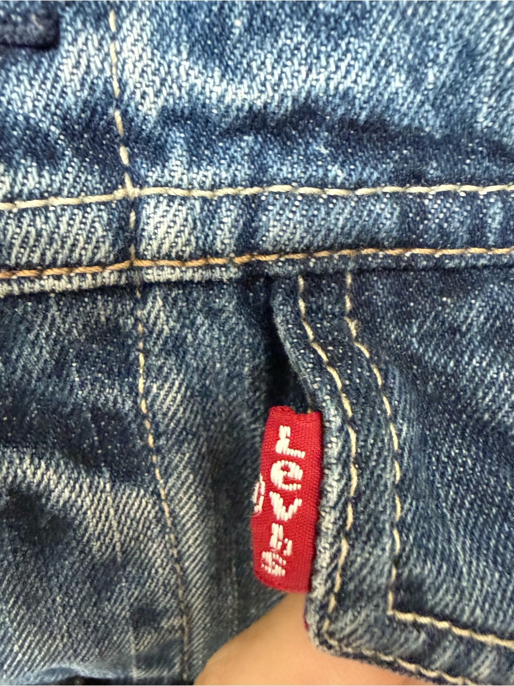 Levi's Men’s S Original Trucker Jean Jacket Classic Preppy Fall Cowboy Neutral - Picture 4 of 12